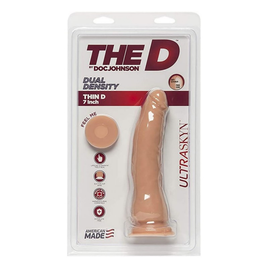 Discount code for 5 11% Discount Only 40 99 Doc Johnson The D Ultraskyn Thin D 7 Inch Dildo at Shenzhen Venusfun Co Ltd