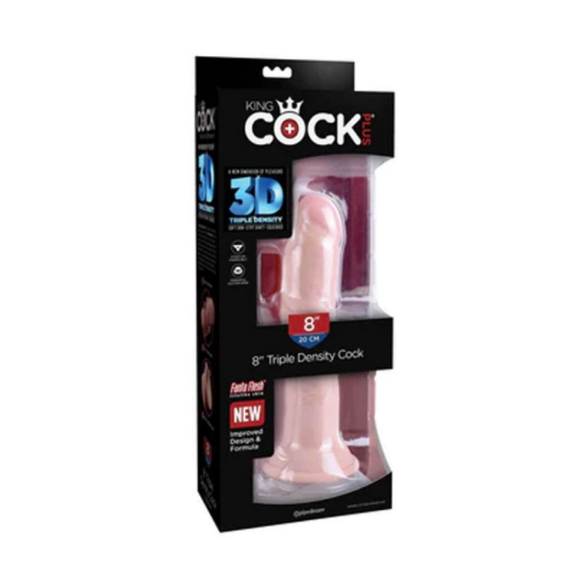 Discount code for 6 10% Discount Only 49 99 Pipedream King Cock Plus Triple Density 8 Inch Dildo at Shenzhen Venusfun Co Ltd