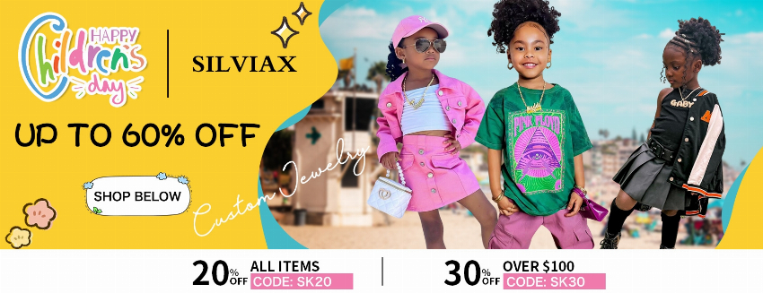Discount code for Children s Day Gift Ideas 20% discount Sitewide at Silviax Jewery