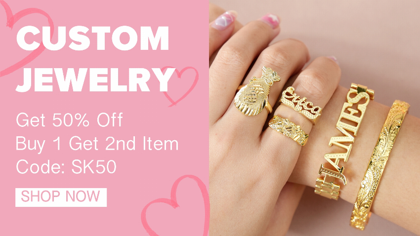 Discount code for Golden Jewelry For Her Up To 50% discount at Silviax Jewery