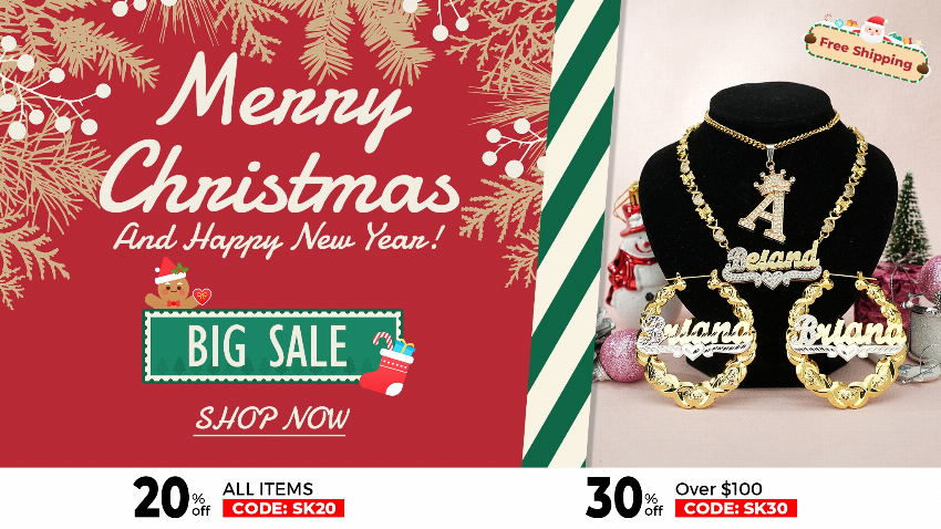 Discount code for New Year Big Sale Get 30% discount Over 100 at Silviax Jewery