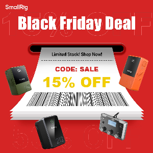 Discount code for Pre-BFCM 15%OFF coupon at SmallRig