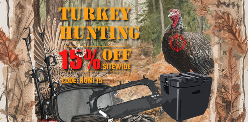 Discount code for 15% discount for Turkey Hunting Season at StarknightMT