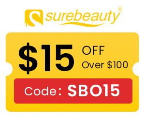 Discount code for Get 15 OFF Your Entire Order Min Purchase 100 Code at Surebeauty