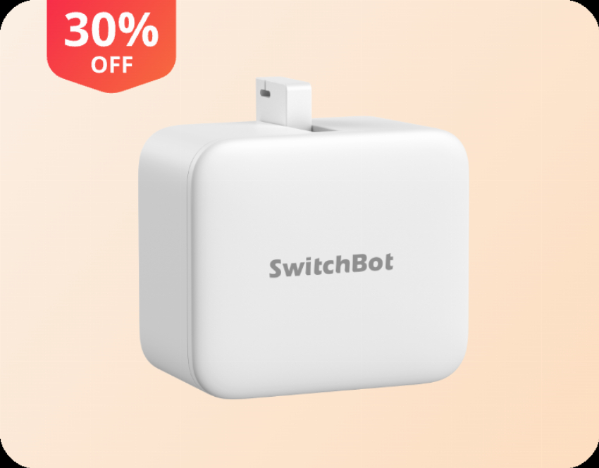 Discount code for 30% discount Prime Day Sale SwitchBot Bot at SwitchBot