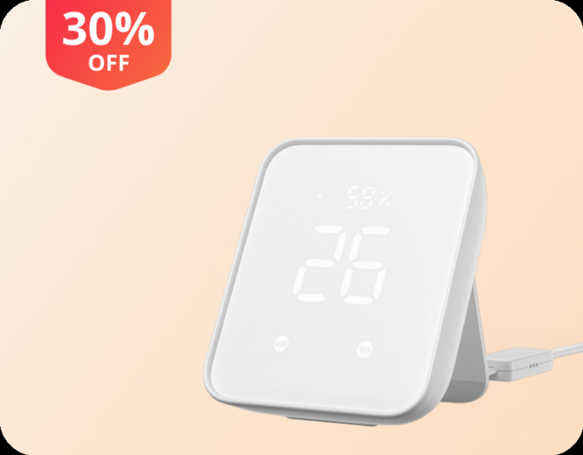 Discount code for 30% discount Prime Day Sale SwitchBot Hub 2 at SwitchBot