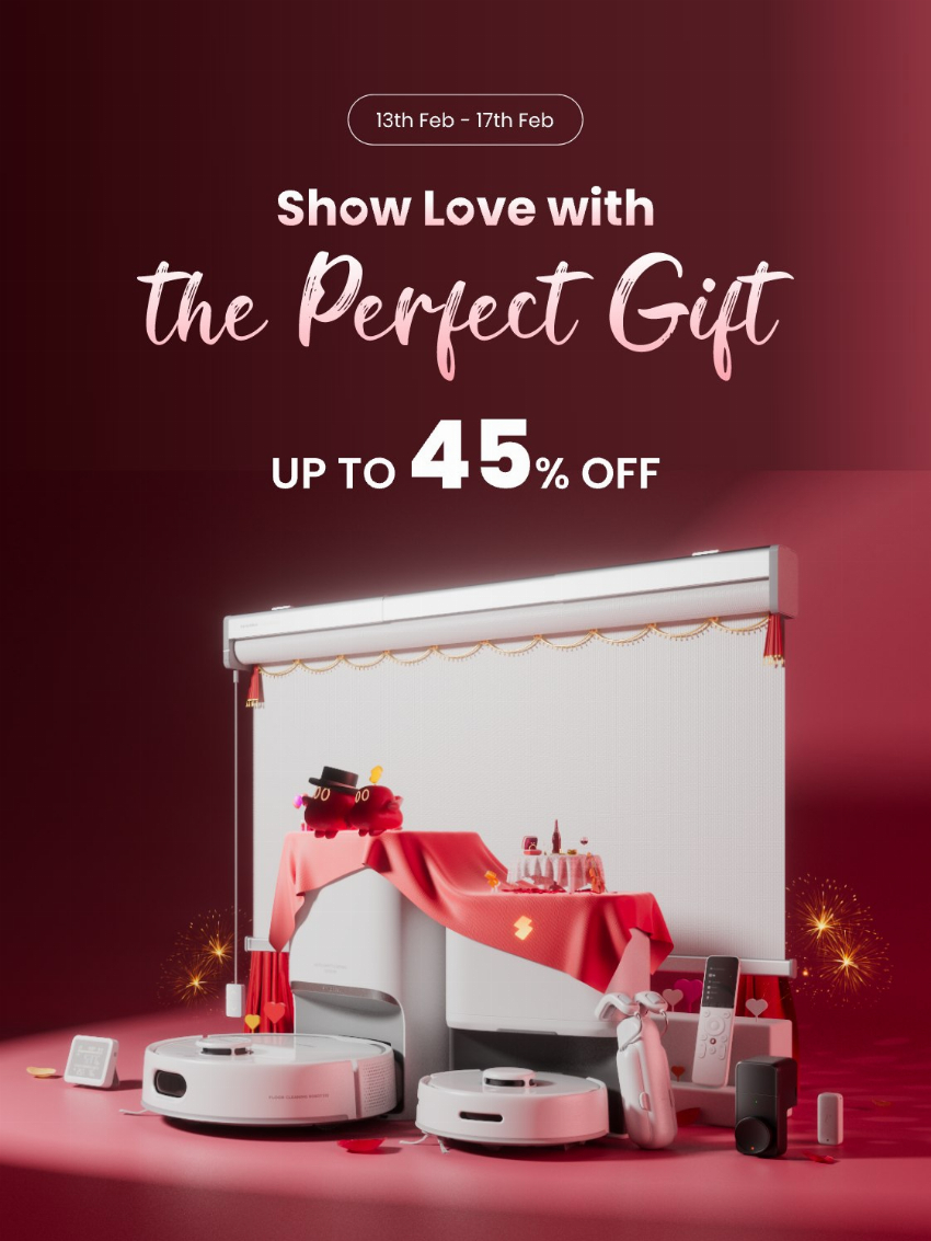 Discount code for 8% Commission and Up to 45% only this Valentine s Day at SwitchBot