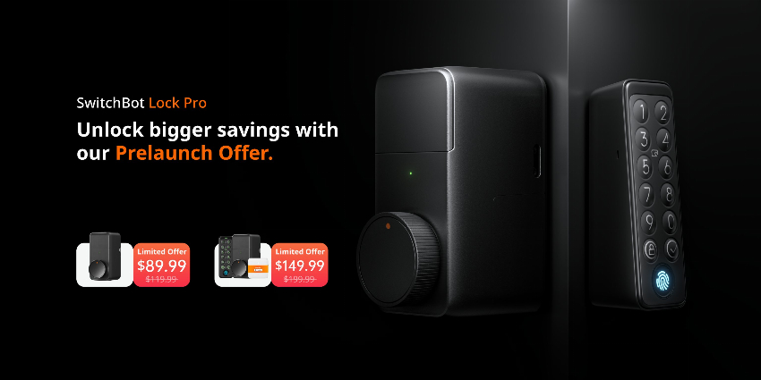 Discount code for New Arrival SwitchBot Lock Pro at SwitchBot