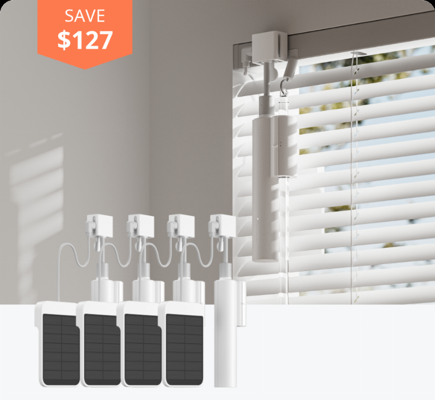 Discount code for Up to 40% discount - 4-Pack Blind Tilt Combo at SwitchBot