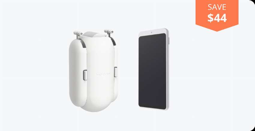 Discount code for Up to 40% discount - Solar Powered Curtain Combo at SwitchBot