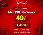 Discount code for 40% Discount on SysTools Mac PDF Recovery Special Offer at SysTools Software