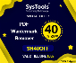 Discount code for 40% Discount on SysTools PDF Watermark Remover Special Offer at SysTools Software
