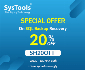 Discount code for SQL Backup Recovery Offer at SysTools Software
