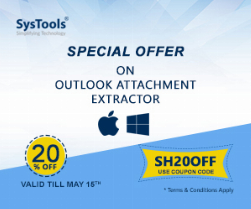 Discount code for SysTools Outlook Attachment Extractor at SysTools Software