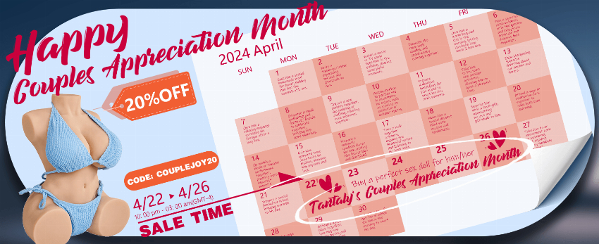 Discount code for Get 20% discount in Tantaly Couple Appreciation Month Flash Sale at Tantaly