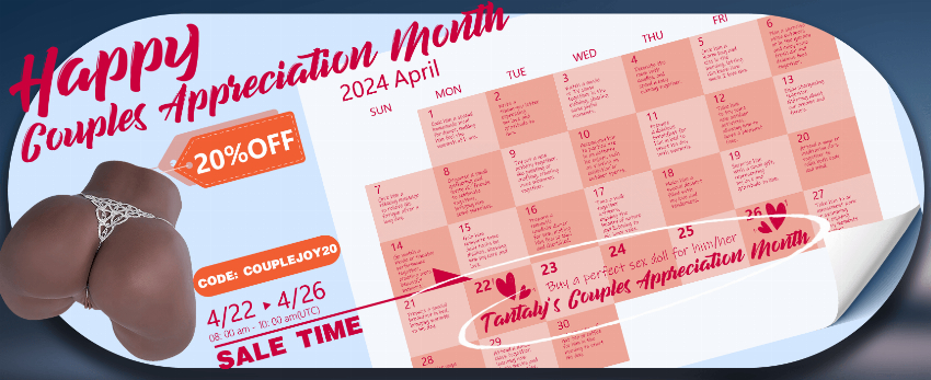 Discount code for Get 20% discount in Tantaly Couple Appreciation Month Flash Sale at Tantaly