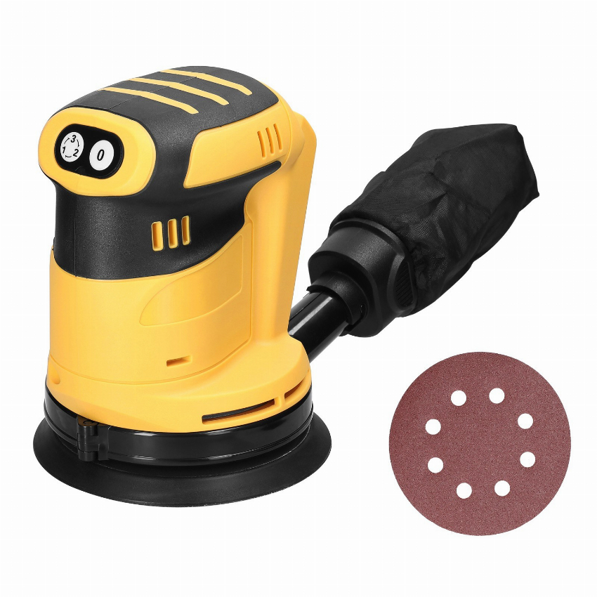 Discount code for 125mm Brush Electric Cordless Orbital Sander 35 99 Inclusive of VAT at TOMTOP Technology Co Ltd