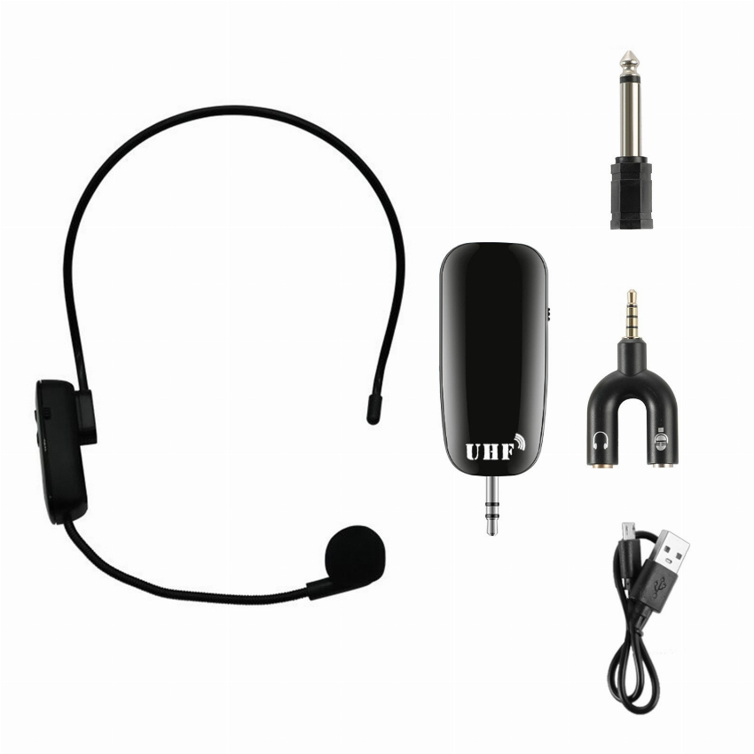 Discount code for 2 in 1 Handheld UHF Wireless Microphone Rechargeable 18 99 Inclusive of VAT at TOMTOP Technology Co Ltd
