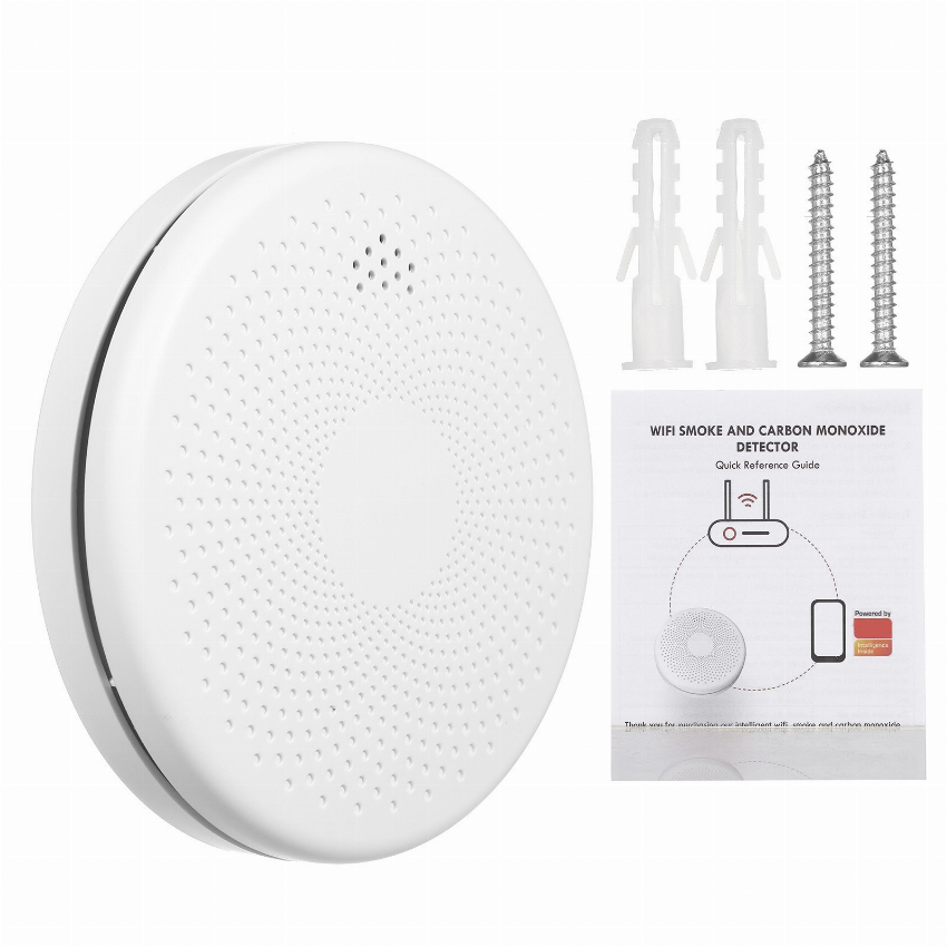 Discount code for 2-in-1 WiFi CO Smoke Detector Intelligent Alarm Sensor 23 99 Inclusive of VAT at TOMTOP Technology Co Ltd