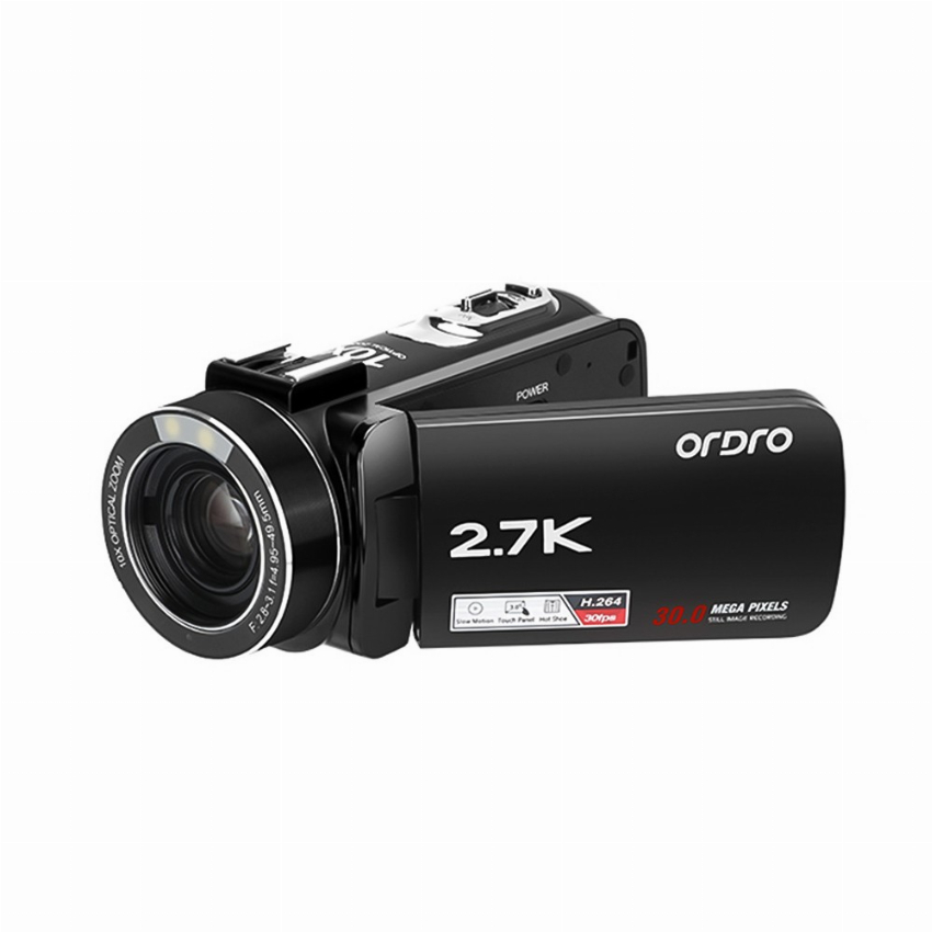 Discount code for 31% discount ORDRO Z82 Plus 2 7K 24MP Digital Video Camera Camcorder with 0 39X Wide Angle Macro Lens 3 185 75 Inclusive of VAT at TOMTOP Technology Co Ltd