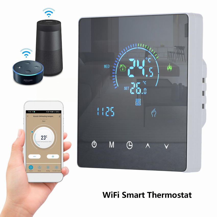 Discount code for 35% discount WiFi Intelligent Thermostat LCD Display 22 99 Inclusive of VAT at TOMTOP Technology Co Ltd