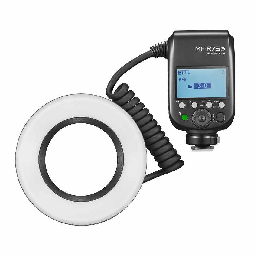Discount code for 36% discount Godox MF-R76C ETTL Macro Ring Flash Light 259 Inclusive of VAT at TOMTOP Technology Co Ltd
