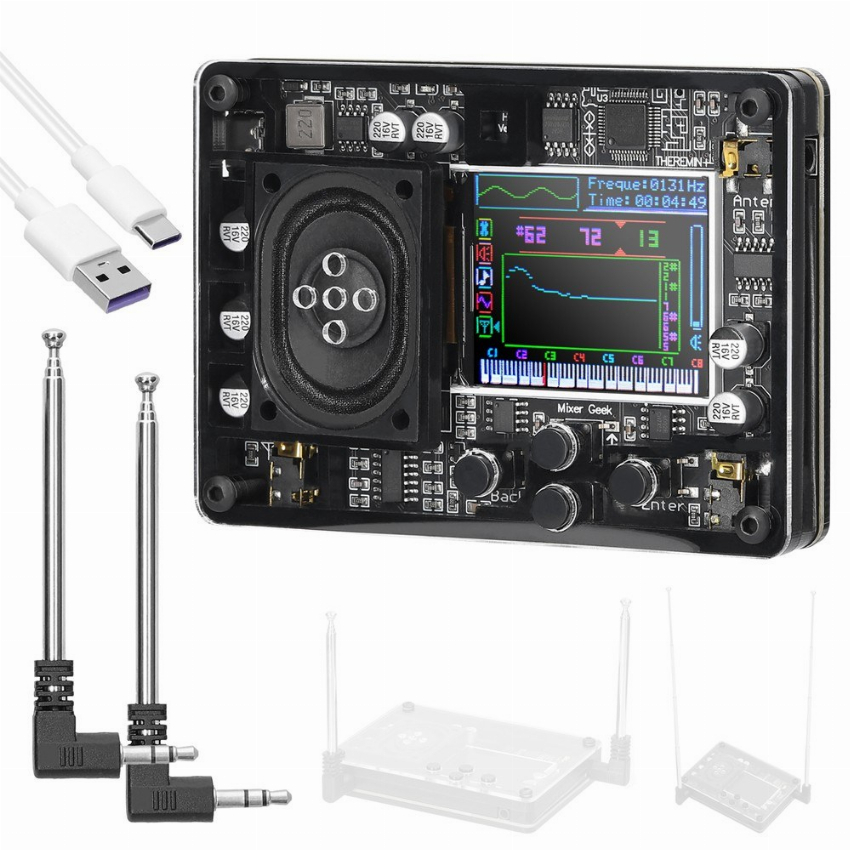 Discount code for 36% discount Type-C Interface Audio Theremin Musical Module 46 99 Inclusive of VAT at TOMTOP Technology Co Ltd