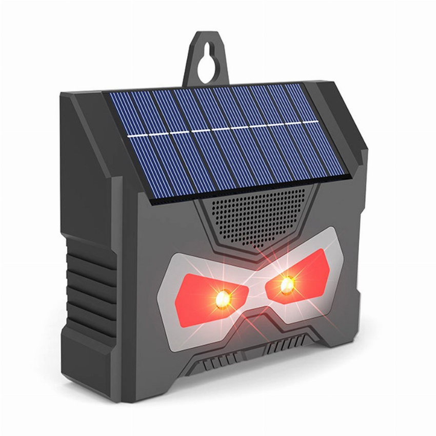 Discount code for 39% discount Solar Animal Repellent Tool Waterproof Ultrasonic Raccoon Repeller with LED Flash Lamp 11 03 Inclusive of VAT at TOMTOP Technology Co Ltd