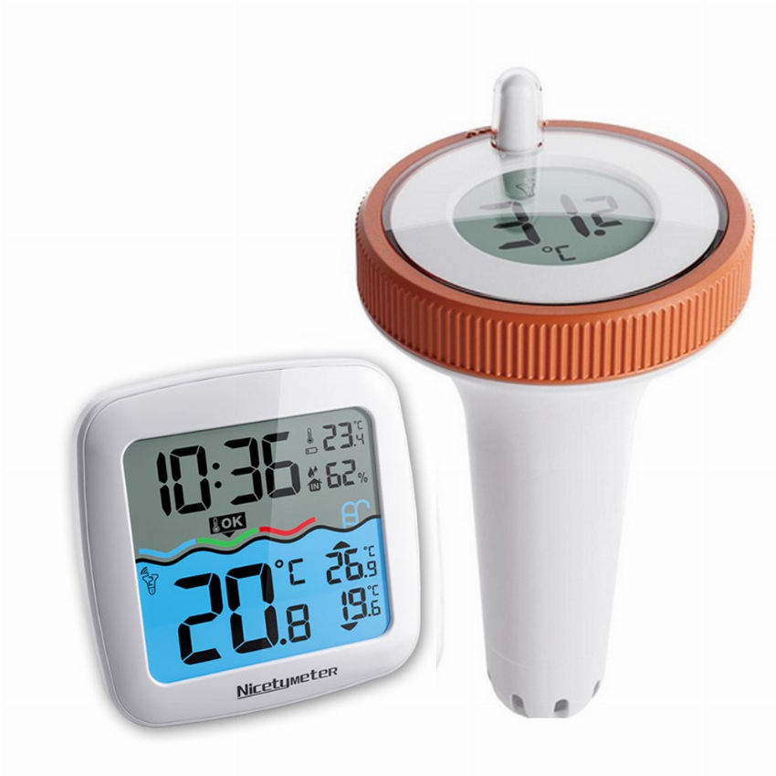 Discount code for 42% discount Wireless Connection LCD Display Digital Thermometer 3 22 99 Inclusive of VAT at TOMTOP Technology Co Ltd