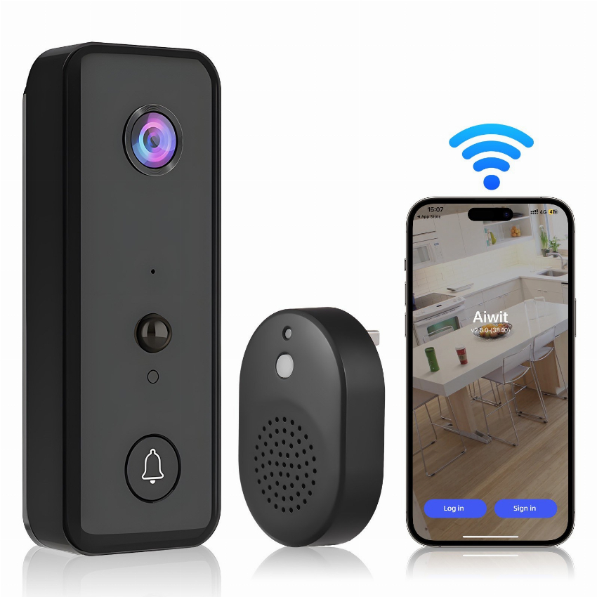 Discount code for 43% discount 2 4G WiFi Video Doorbell Camera Wireless Doorbell Camera Smart AI PIR Human Detection IP65 Waterproof 22 99 Inclusive of VAT at TOMTOP Technology Co Ltd