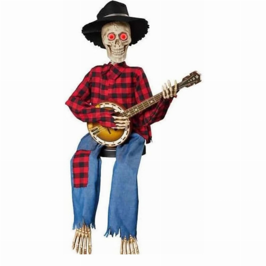 Discount code for 43% discount Funny Animated Banjo Skeletons 11 99 Inclusive of VAT at TOMTOP Technology Co Ltd