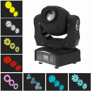 Discount code for 44% discount 60W LED 8 Gobos 8 Colors RGBW Moving Head Stage Effect Light 84 99 Inclusive of VAT at TOMTOP Technology Co Ltd