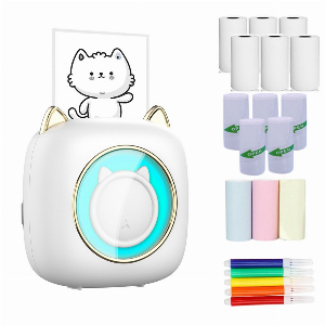 Discount code for 44% discount Mini Pocket Printer Portable BT Connection with 6 Thermal Paper Roll 5pcs Adhesive Thermal Paper 3pcs Color Thermal Paper 5pcs Color Markers 21 99 Inclusive of VAT at TOMTOP Technology Co Ltd