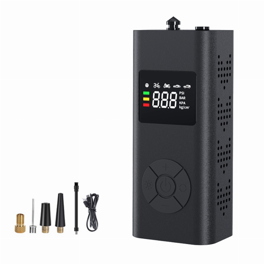 Discount code for 44% discount Multifunctional LED Digital Electric Air Pump Cordless Tire Inflator 25 99 Inclusive of VAT at TOMTOP Technology Co Ltd