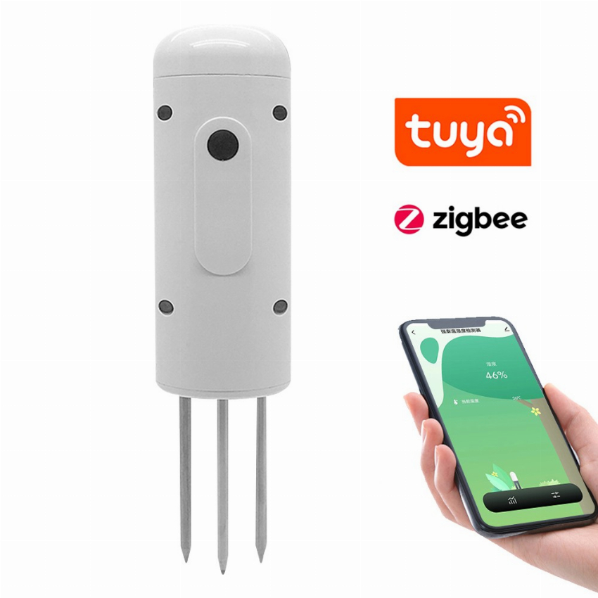 Discount code for 44% discount Tuya Zigbee Wireless Soil Moisture Meter 24 49 Inclusive of VAT at TOMTOP Technology Co Ltd