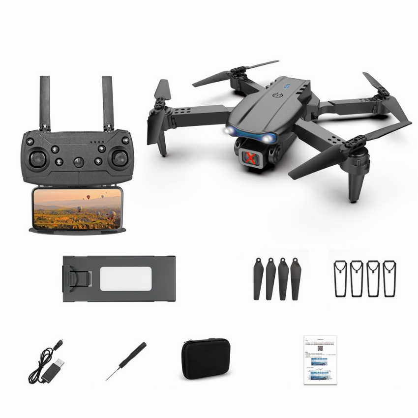 Discount code for 45% discount E99pro Mini Remote Control Folding Drone 27 99 Inclusive of VAT at TOMTOP Technology Co Ltd