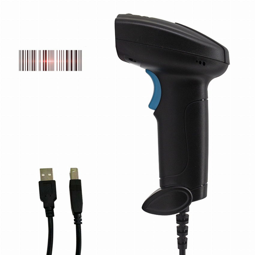 Discount code for 45% discount 1D Barcode Scanner Handheld B Wired Bar Code Reader 14 99 Inclusive of VAT at TOMTOP Technology Co Ltd