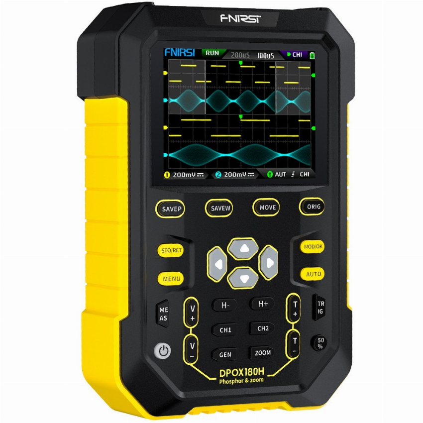 Discount code for 45% discount Handheld Fluorescent Digital Oscilloscope Dual-channel 2in1 Oscilloscope 20M Signal Generator 121 99 Inclusive of VAT at TOMTOP Technology Co Ltd