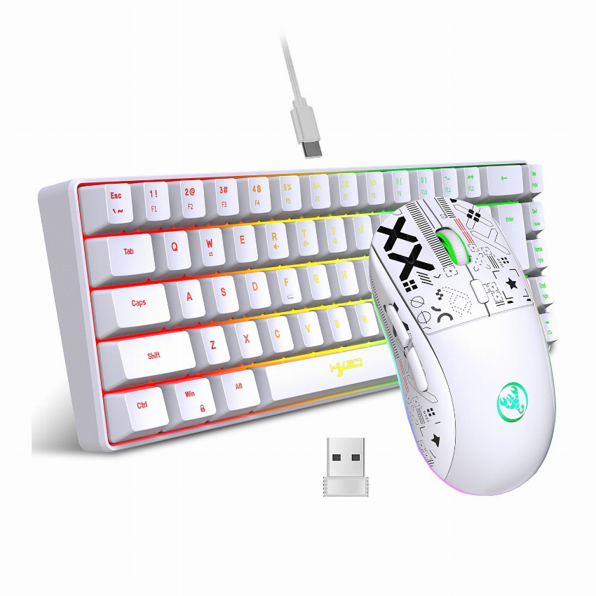 Discount code for 46% discount HXSJ Keyboard and Mouse Combo 32 49 Inclusive of VAT at TOMTOP Technology Co Ltd