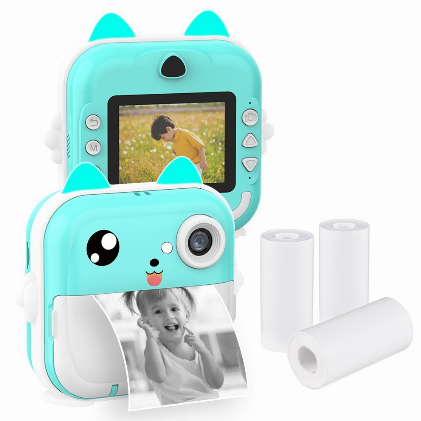 Discount code for 46% discount Portable Children Instant Thermal Print Kid Camera 32 99 Inclusive of vAT at TOMTOP Technology Co Ltd