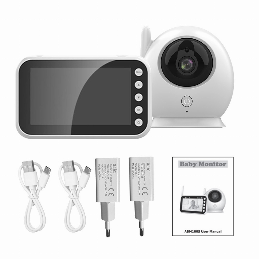 Discount code for 47% discount 720P 2 4GHz FHSS Baby Monitor with Camera 4 3 Inch 53 18 Inclusive of VAT at TOMTOP Technology Co Ltd