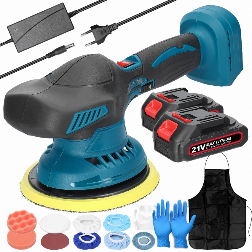 Discount code for 47% discount 21V Cordless Car Polisher 6 Gears of Speeds Adjustable 56 99 Inclusive of VAT at TOMTOP Technology Co Ltd