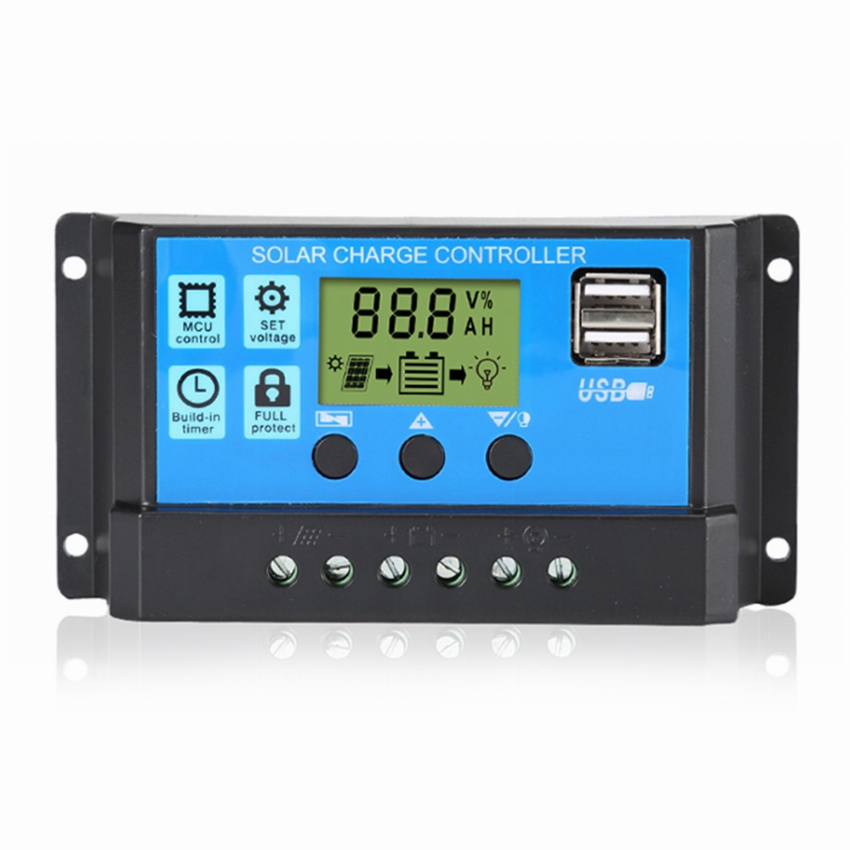 Discount code for 47% discount 30A Solar Charge Controller 12V 24V Automatic Identification 10 63 Inclusive of VAT at TOMTOP Technology Co Ltd