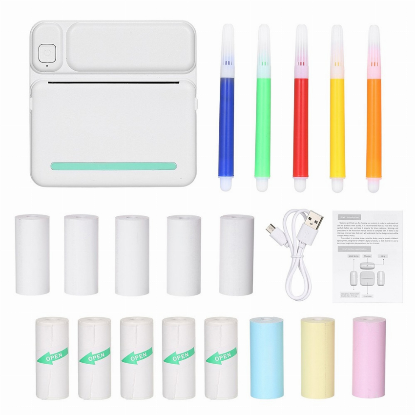 Discount code for 47% discount Portable Pocket-size Thermal Printer Wireless BT 19 49 Inclusive of VAT at TOMTOP Technology Co Ltd