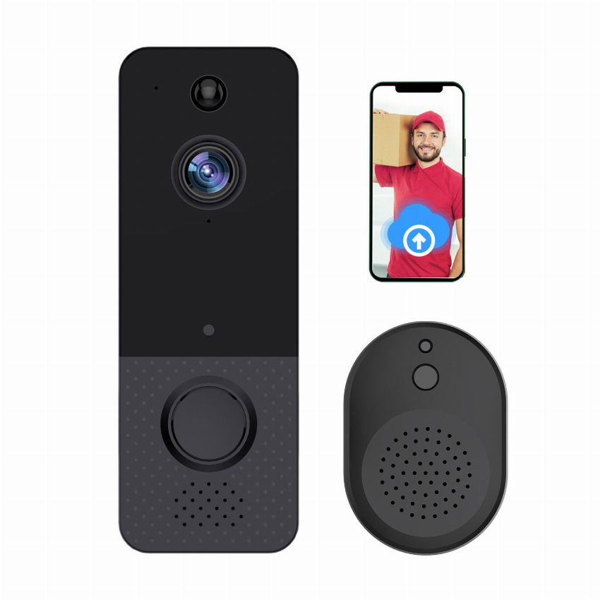 Discount code for 48% discount 1080 HD Video WIFI Doorbell Camera IP65 24 19 Inclusive of VAT at TOMTOP Technology Co Ltd