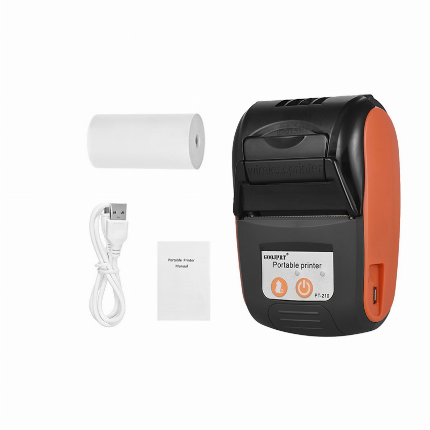 Discount code for 48% discount GOOJPRT PT-210 Portable Thermal Printer 29 99 Inclusive of VAT at TOMTOP Technology Co Ltd