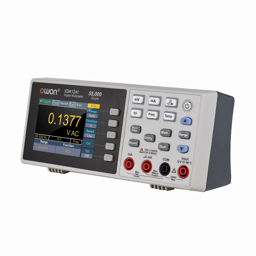 Discount code for 49% discount Owon XDM1241 Mini Desktop Digital Multimeter 55 000 Counts 118 99 Inclusive of VAT at TOMTOP Technology Co Ltd