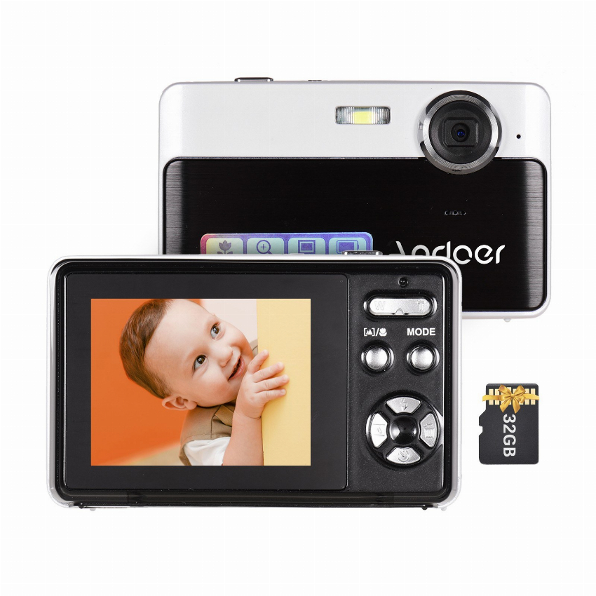 Discount code for 50% discount Andoer 4K Compact Digital Camera 32 99 Inclusive of VAT at TOMTOP Technology Co Ltd