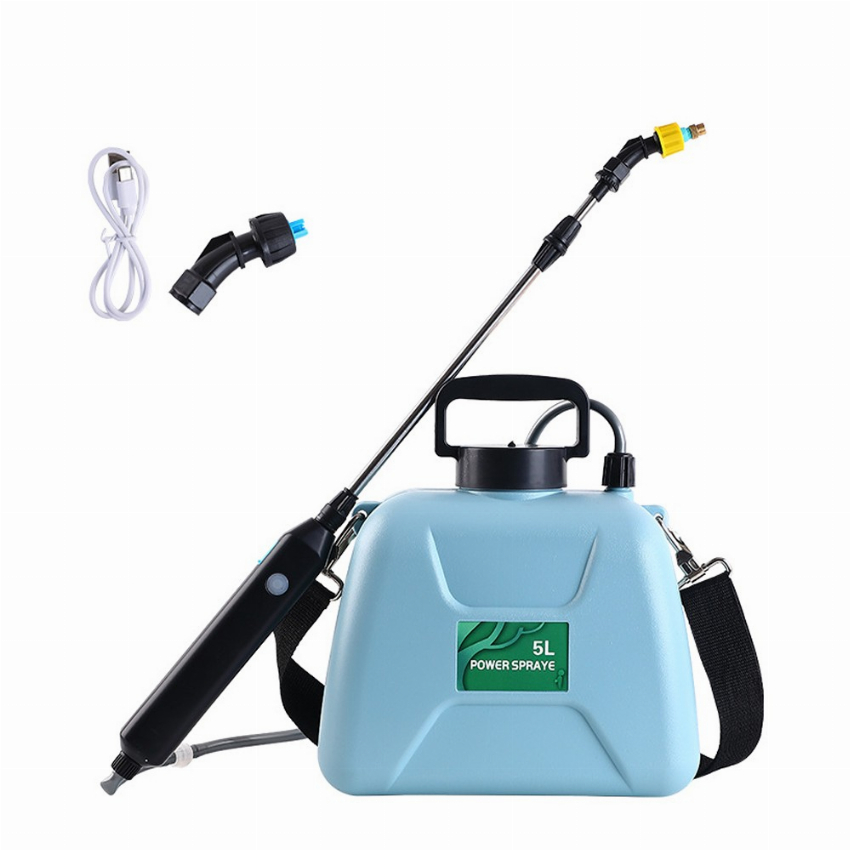 Discount code for 50% discount 5L Rechargeable Shouldered Sprinkler Handheld Electric Sprayer 39 99 Inclusive of VAT at TOMTOP Technology Co Ltd