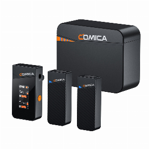 Discount code for 50% discount COMICA Vimo C3 Wireless Microphone System with 1 Receiver and 2 Microphones with Charging Case 93 99 Inclusive of VAT at TOMTOP Technology Co Ltd